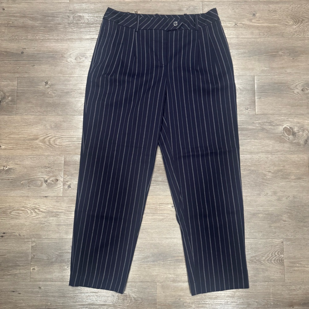 Pinstripe Trousers